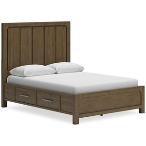 Signature Design by Ashley Cabalynn B974B4 Queen Panel Bed with Storage (Beds - Queen)