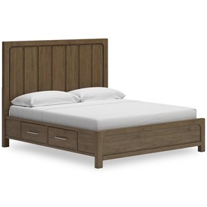 Signature Design by Ashley Cabalynn B974B8 King Panel Bed with Storage (Beds - King)