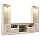 Signature Design by Ashley Willowton W267W16 3 pc Entertainment Center