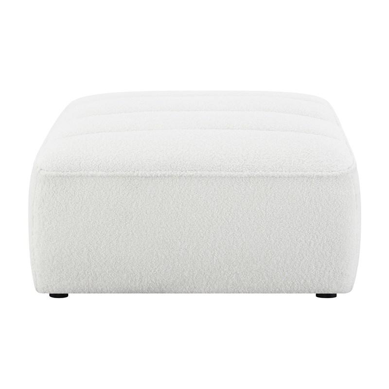 Large Picture of Coaster Furniture Sunny 551623 Square Upholstered Ottoman - Natural