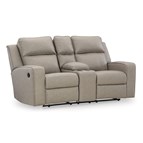 Signature Design by Ashley Lavenhorne 6330794C Double Reclining Loveseat with Console