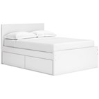 Signature Design by Ashley Onita EB9630B11 Full Panel Platform Bed with 1 Side Storage