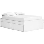 Signature Design by Ashley Onita EB9630B9 Full Platform Bed with 1 Side Storage