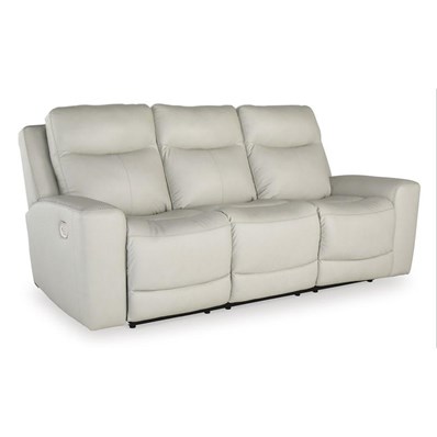 Signature Design by Ashley Mindanao U5950515C Power Reclining Sofa with Adjustable Headrest