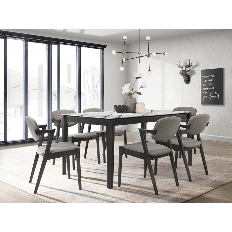 Large Picture of Coaster Furniture Stevie 115111WG Dining Table