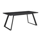 Coaster Furniture Smith 115231 Rectangular 71-inch Ceramic Top Dining Table - Black