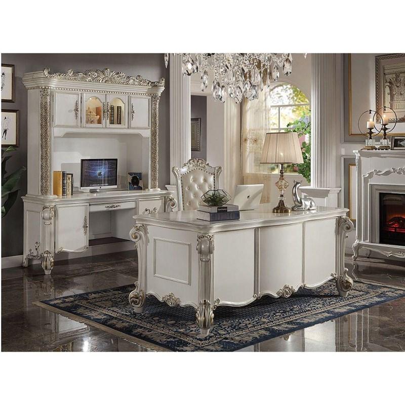 Large Picture of Acme Furniture Vendome OF01519 Computer Desk & Hutch