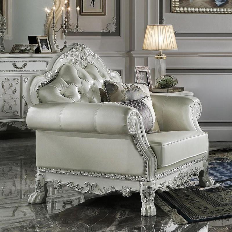 Acme Furniture Dresden LV01690 Chair with 2 Pillows