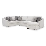Benchcraft Koralynn 54102S2 3 pc Sectional with Chaise (Sectionals - Stationary)