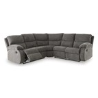 Signature Design by Ashley Museum 81807S2 2 pc Reclining Sectional