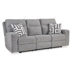 Signature Design by Ashley Biscoe 9050315 Power Reclining Sofa with Adjustable Headrest