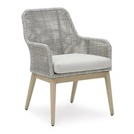 Signature Design by Ashley Seton Creek P798-601A Arm Chair with Cushion (Outdoor Seating - Dining Chairs)