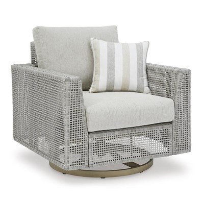 Signature Design by Ashley Seton Creek P798-821 Swivel Lounge with Cushion