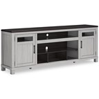 Signature Design by Ashley Darborn W796-68 XL TV Stand with Fireplace Option