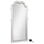Coaster Furniture Evangeline 223400 Full Length LED Light Floor Mirror - Silver Oak