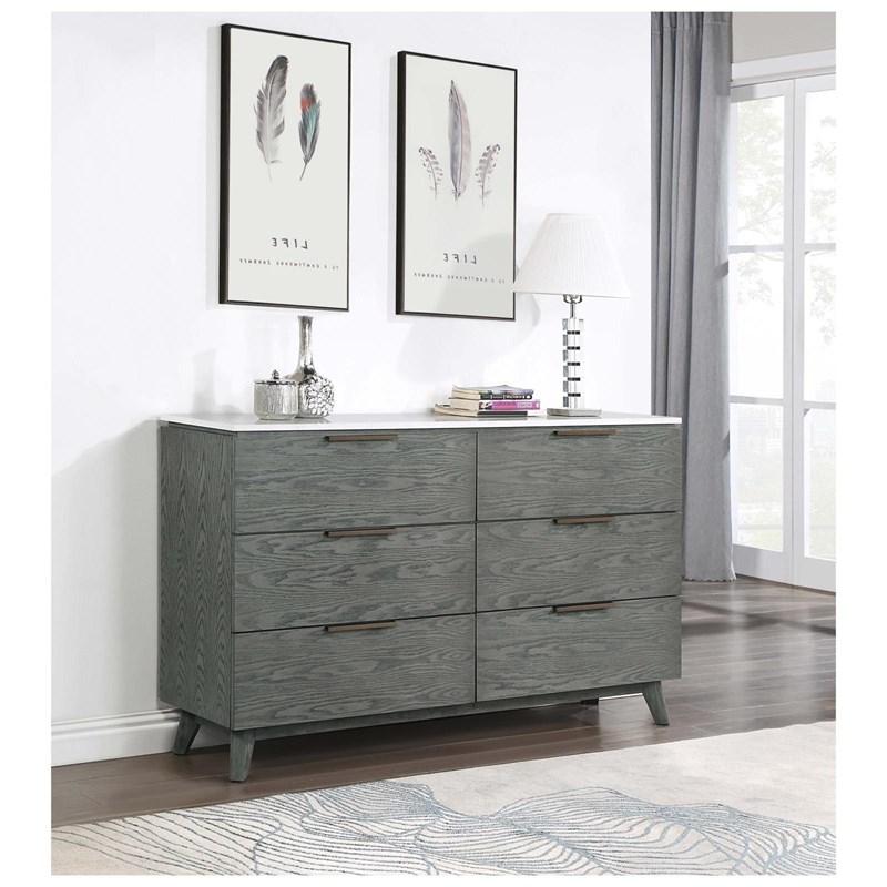 Large Picture of Coaster Furniture 224603 Dresser - Grey