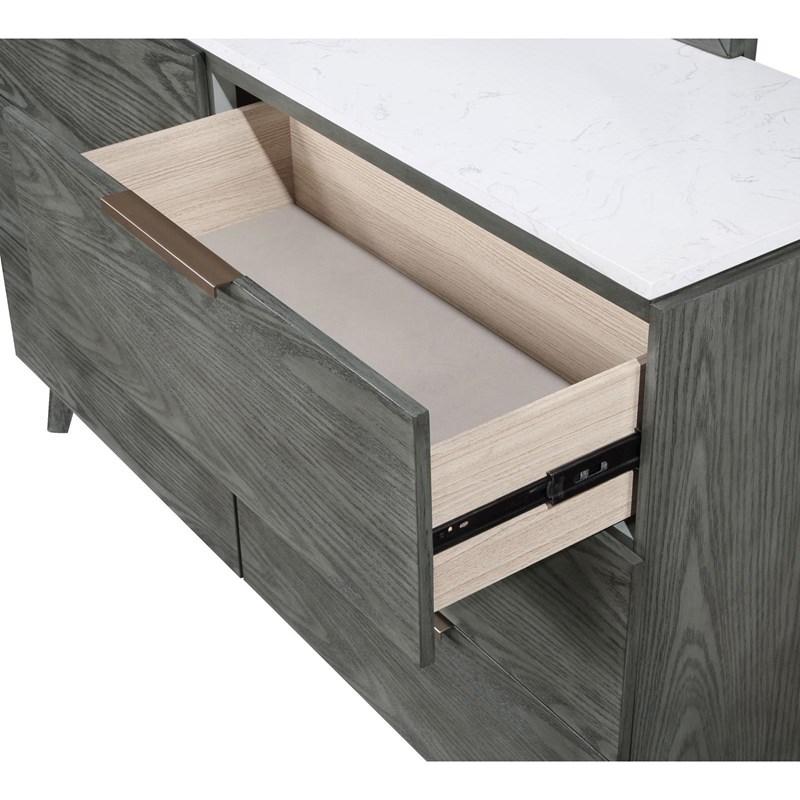 Large Picture of Coaster Furniture 224603 Dresser - Grey