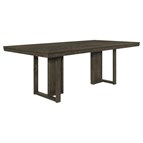 Coaster Furniture Kelly 107961 Rectangular 87-inch Wood Dining Table - Dark Grey