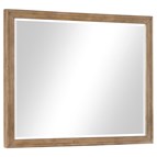 Coaster Furniture Taylor 223424 Rectangular Dresser Mirror - Light Honey Brown