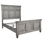 Coaster Furniture Avenue 224031KE Eastern King Panel Bed - Grey
