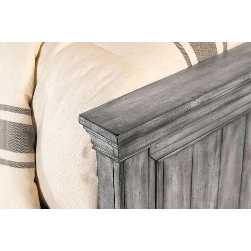 Large Picture of Coaster Furniture Avenue 224031Q Queen Panel Bed - Grey