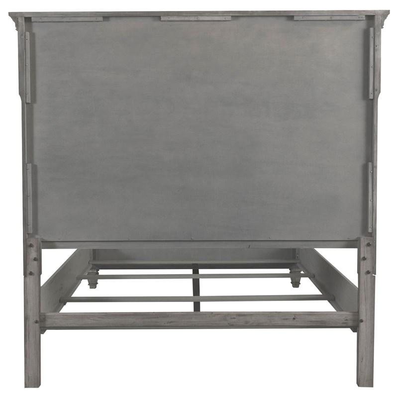 Large Picture of Coaster Furniture Avenue 224031Q Queen Panel Bed - Grey