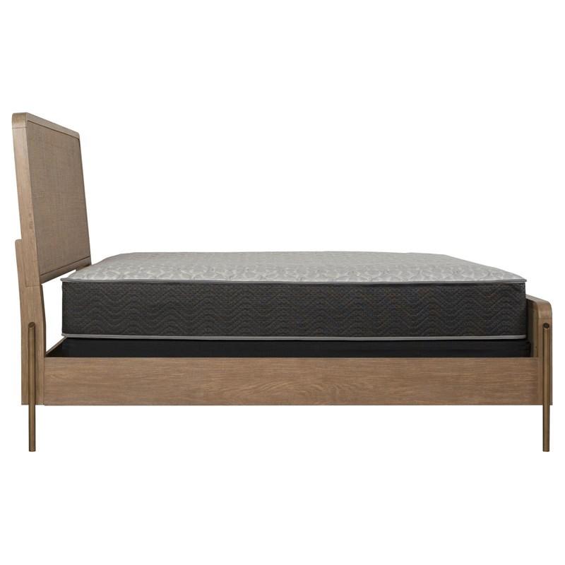 Large Picture of Coaster Furniture Arini 224300KE Rattan Eastern King Panel Bed - Sand Wash and Natural