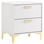 Coaster Furniture Kendall 224402 2-Drawer Nightstand - White