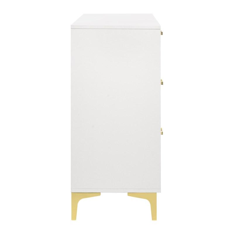 Large Picture of Coaster Furniture Kendall 224403 6-Drawer Dresser - White