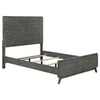 Coaster Furniture 224601KE Wooden King Bed - Grey