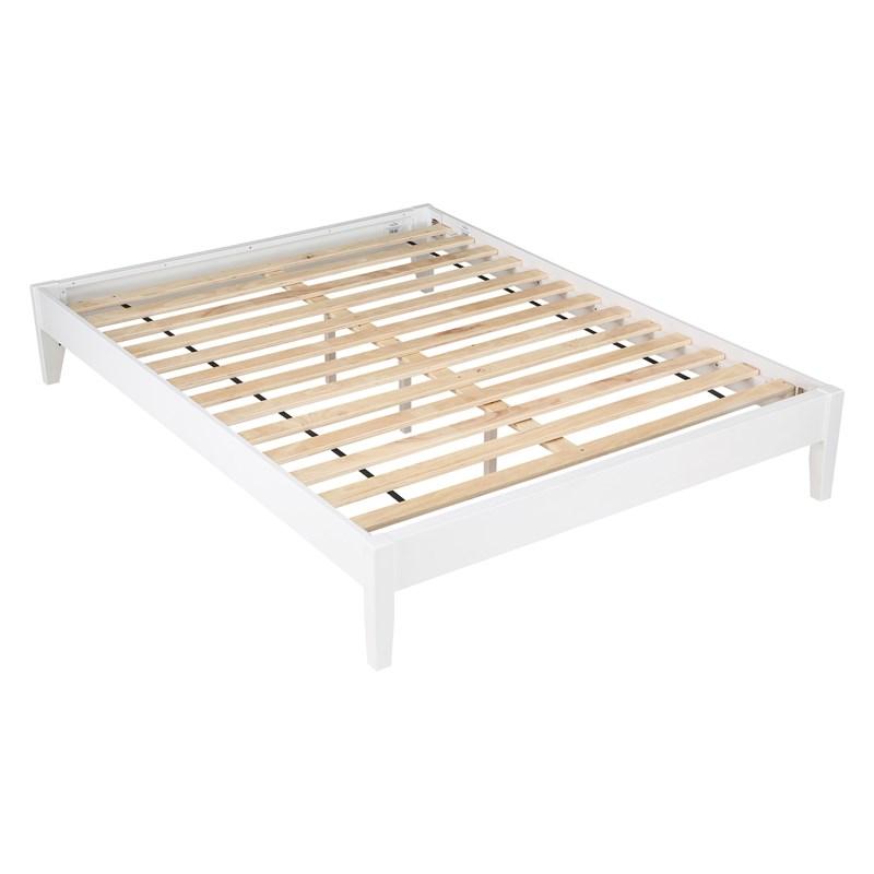 Large Picture of Coaster Furniture Hounslow 306128KE Eastern King Universal Platform Bed - White