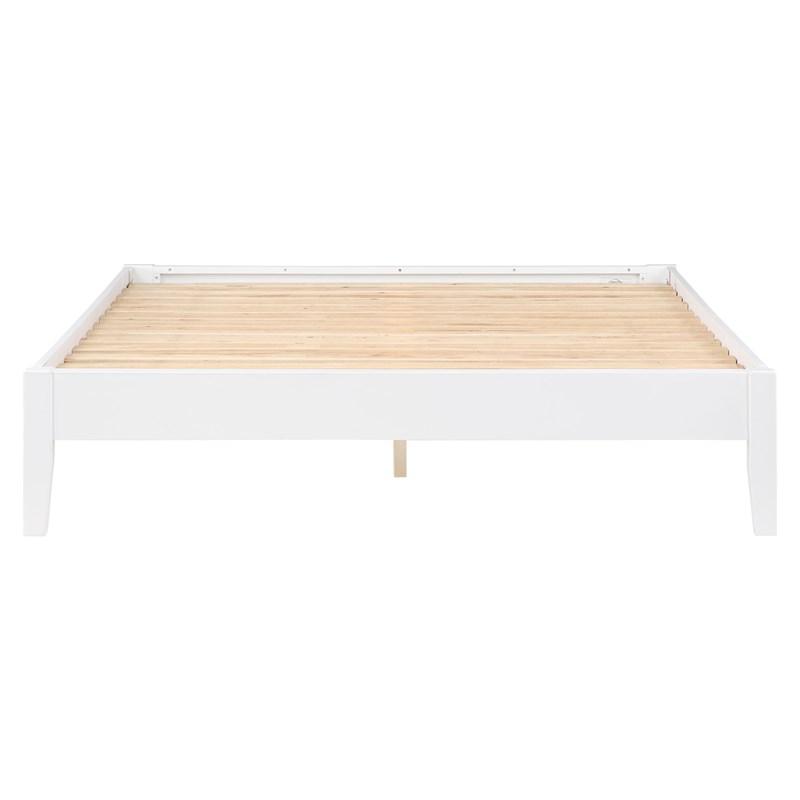 Large Picture of Coaster Furniture Hounslow 306128Q Queen Universal Platform Bed - White