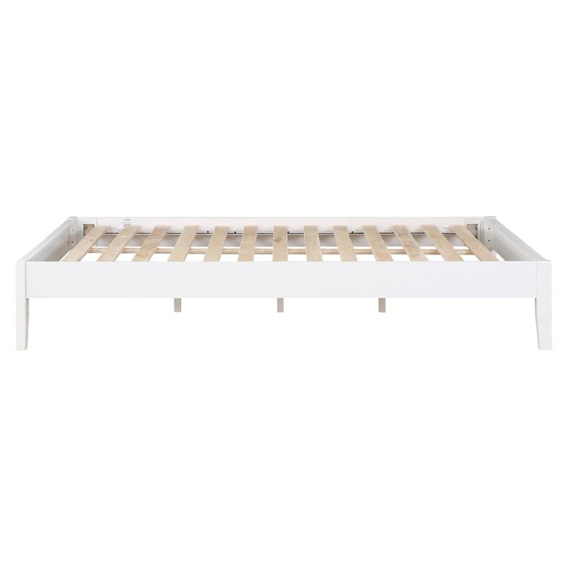 Large Picture of Coaster Furniture Hounslow 306128Q Queen Universal Platform Bed - White