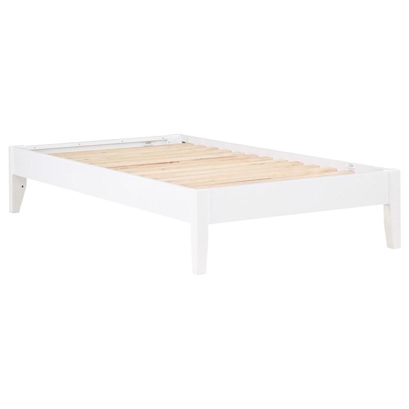 Coaster Furniture Hounslow 306128F Full Universal Platform Bed - White