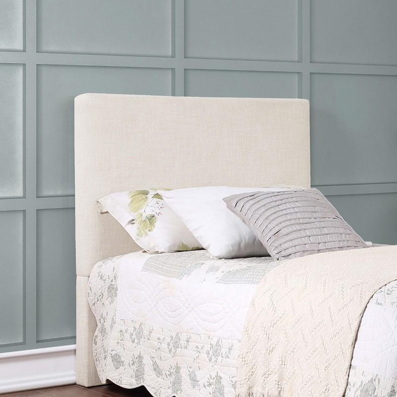 Large Picture of Coaster Furniture Pirro 315980T Upholstered Twin Panel Headboard - Sand