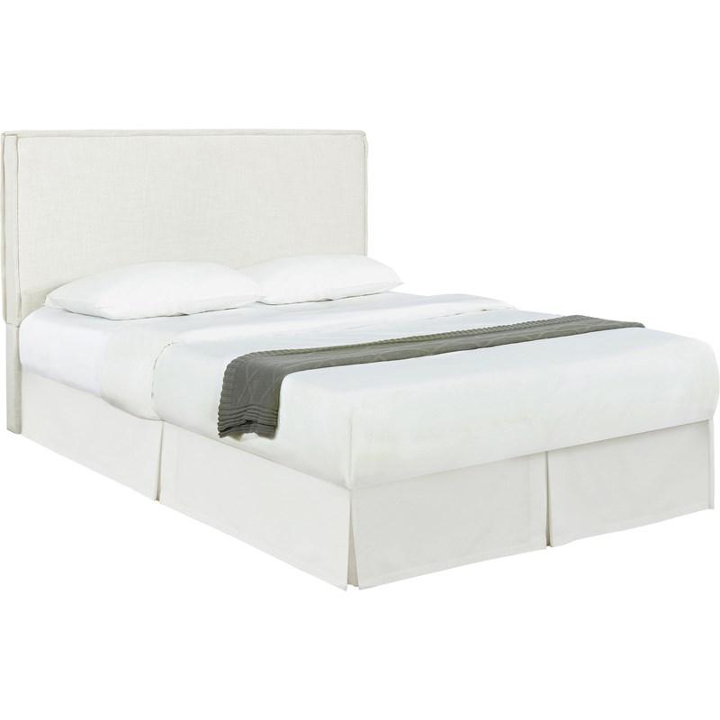 Large Picture of Coaster Furniture Izzy 315985QF Upholstered Queen or Full Panel Headboard - Sand