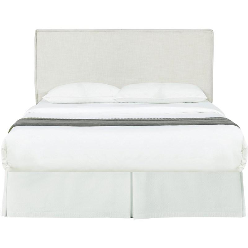 Large Picture of Coaster Furniture Izzy 315985QF Upholstered Queen or Full Panel Headboard - Sand