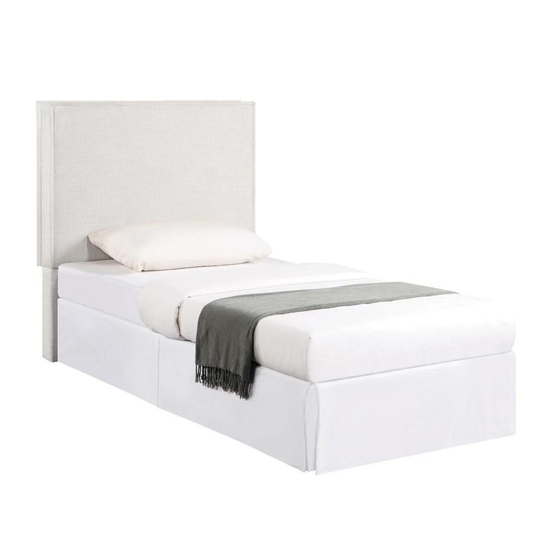 Large Picture of Coaster Furniture Izzy 315985T Upholstered Twin Panel Headboard - Sand