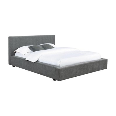 Coaster Furniture Gregory 316020KE Upholstered Eastern King Panel Bed - Graphite