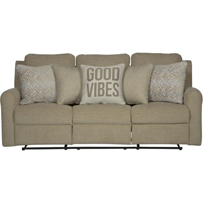 Catnapper Calvin 61631 Power Reclining Sofa - Putty