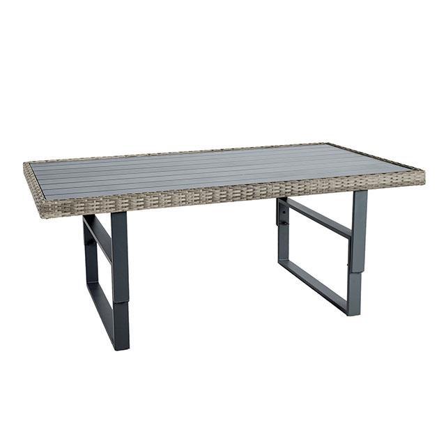 Large Picture of Furniture of America Antigua GM-1003 Height-Adjustable Table