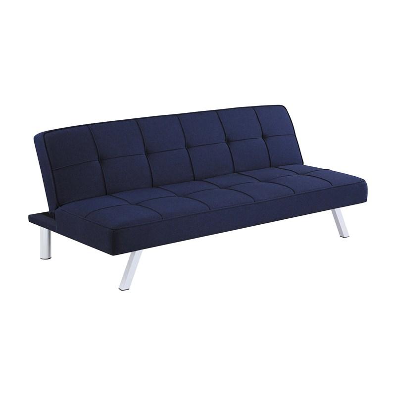 Coaster Furniture Joel 360282 Upholstered Tufted Sofa Bed - Blue