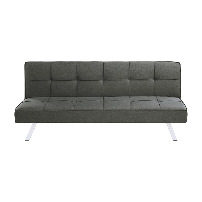 Large Picture of Coaster Furniture Joel 360283 Upholstered Tufted Convertible Sofa Bed - Grey