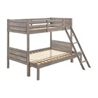 Coaster Furniture Ryder 400819 Wood Twin Over Full Bunk Bed - Weathered Taupe
