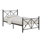 Coaster Furniture Hart 422755F Metal Full Open Frame Bed - Matte Black