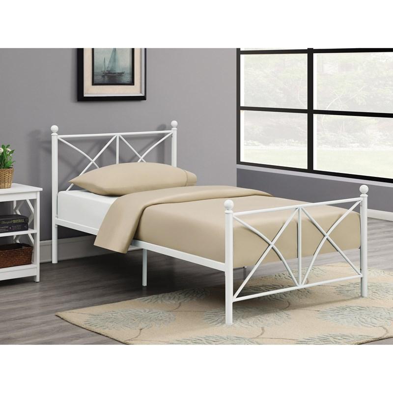 Large Picture of Coaster Furniture Hart 422759F Metal Platform Bed