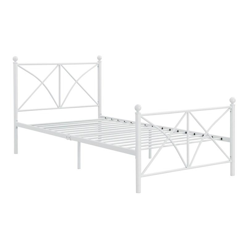 Large Picture of Coaster Furniture Hart 422759F Metal Platform Bed