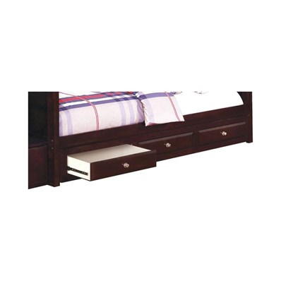 Coaster Furniture Elliott 460446 3-Drawer Under Bed Storage - Cappuccino