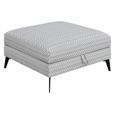 Coaster Furniture Clint 509807 Square Upholstered Tufted Storage - Ottoman Aloe