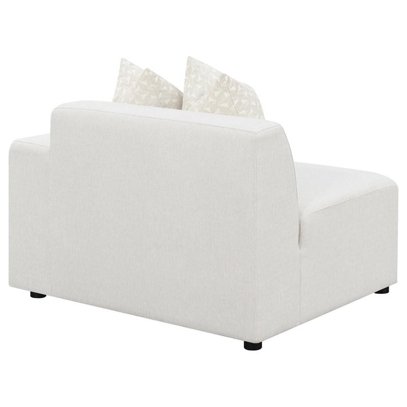 Large Picture of Coaster Furniture Freddie 551641-SETR 6 pc Upholstered Modular Sectional - Pearl